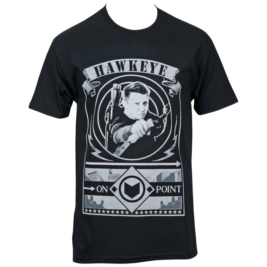 Marvel Studios Hawkeye Series On Point T-Shirt Image 1