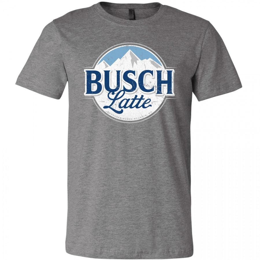 Busch Latte Logo Charcoal Grey Colorway T-Shirt Image 1