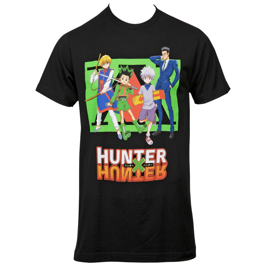 Hunter X Hunter Main Character Lineup T-Shirt Image 1