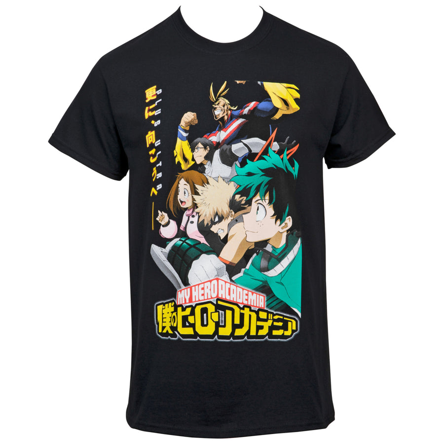 My Hero Academia Plus Ultra Group T-Shirt Image 1