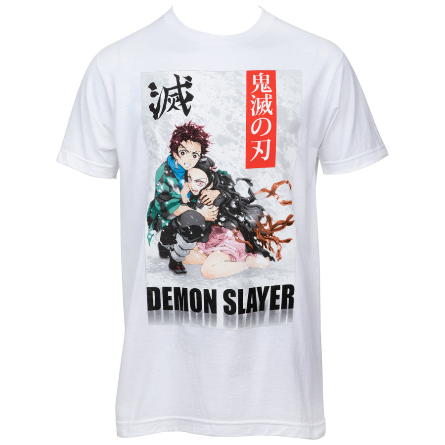 Demon Slayer Character Print T-Shirt Image 1