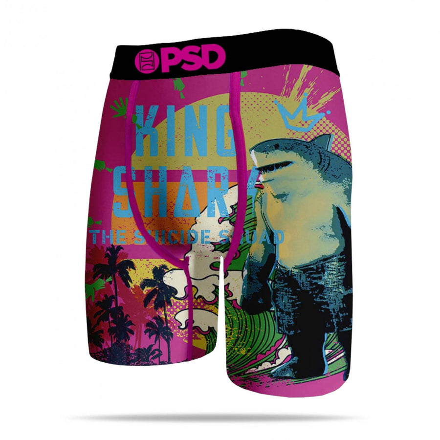 The Suicide Squad King Shark Mens PSD Boxer Briefs Image 1