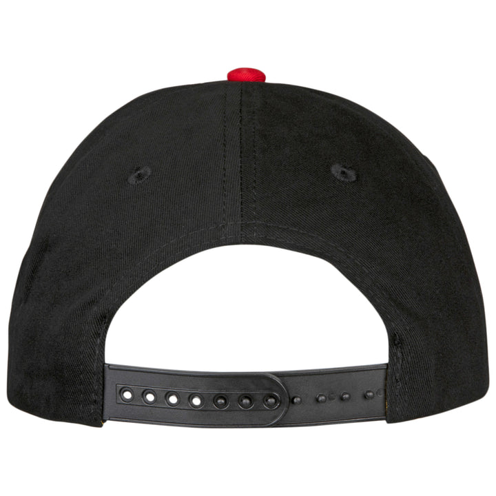 The Flash Classic Symbol Curved Brim Adjustable Dad Hat Image 3