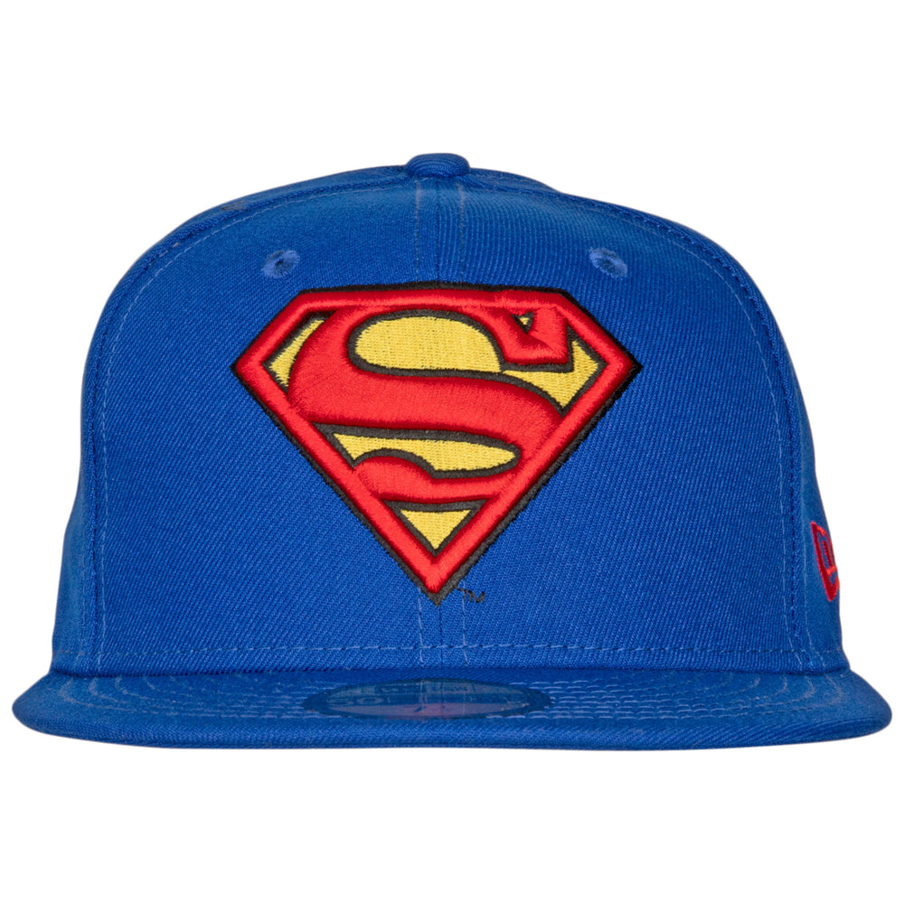 Superman Symbol Blue  Era 59Fifty Fitted Hat Image 2