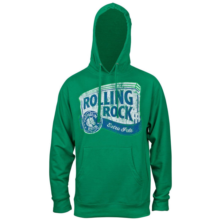 Rolling Rock Green Hoodie Image 2