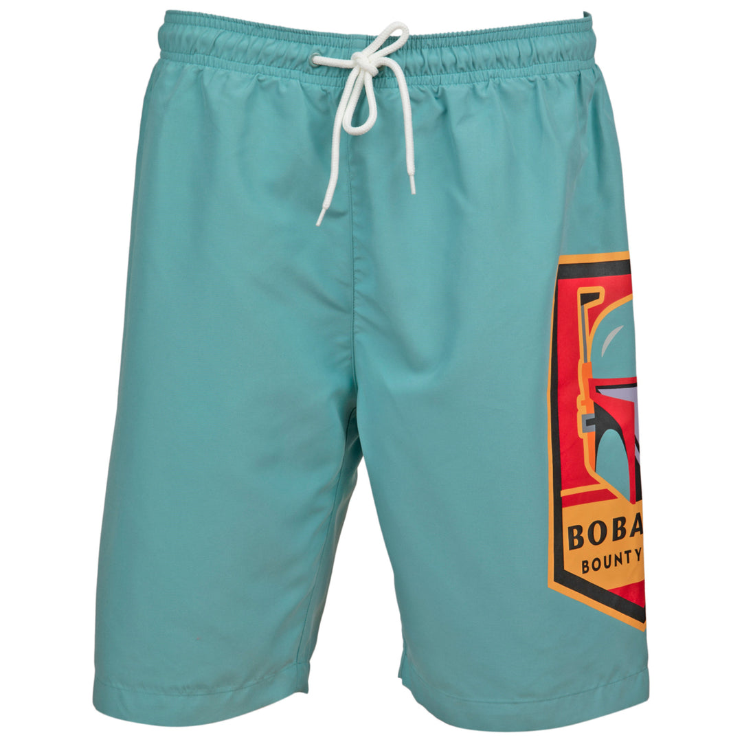 Star Wars Boba Fett Emblem Board Shorts Image 3