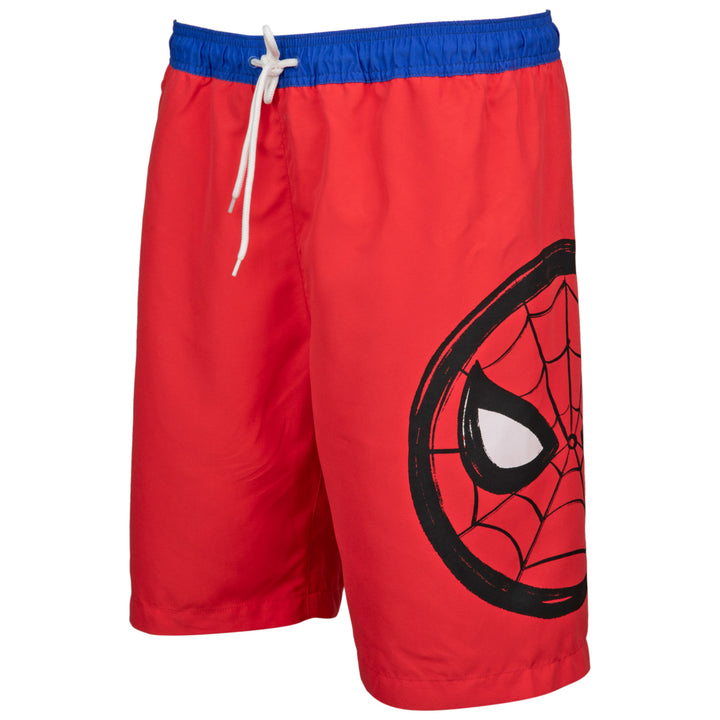 Spider-Man Character Symbol Board Shorts Image 4