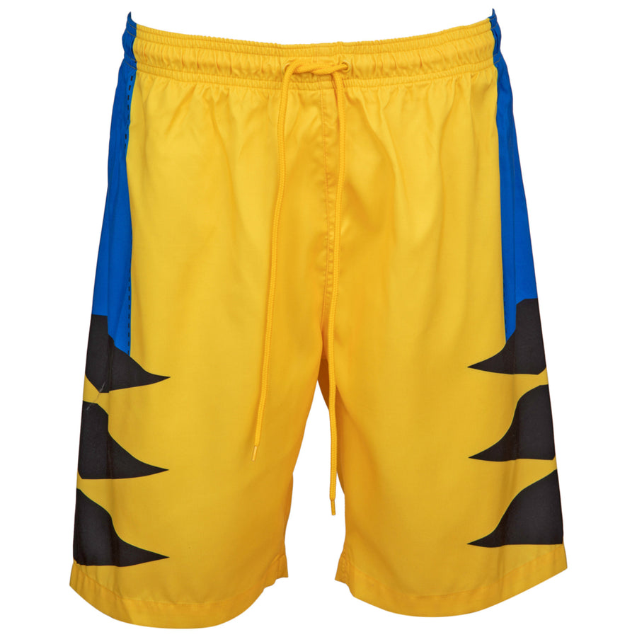 X-Mens Wolverine Character Costume Board Shorts Image 1