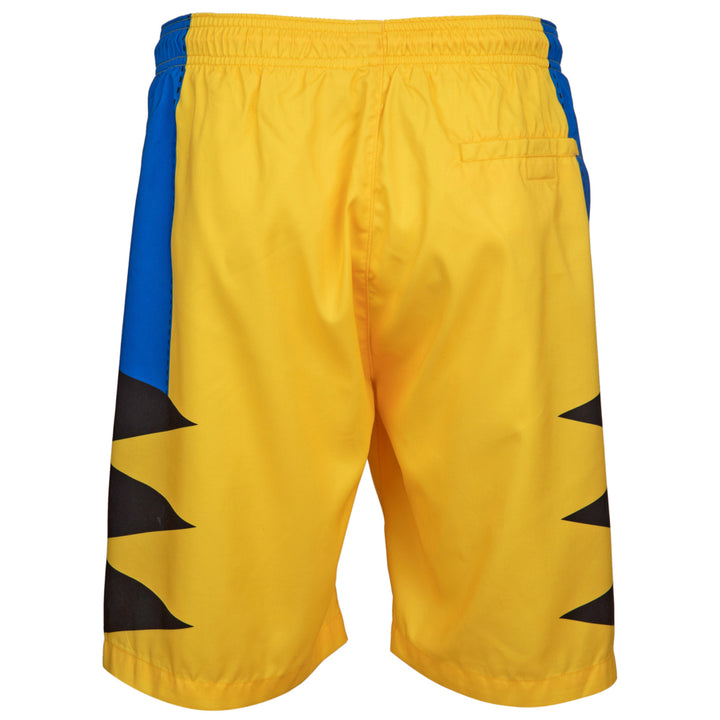 X-Mens Wolverine Character Costume Board Shorts Image 3