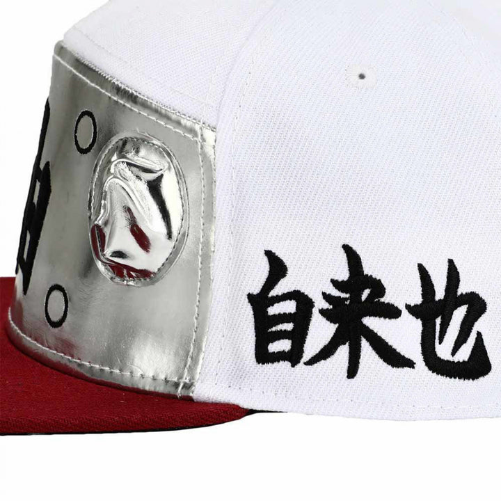 Naruto Sage Cosplay Flat Bill Snapback Hat Image 3