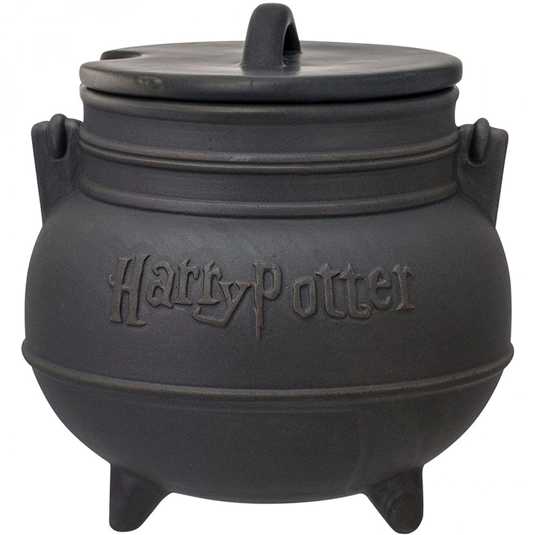 Harry Potter Iron Cast Style Cauldron Ceramic Mug w/ Spoon Image 7