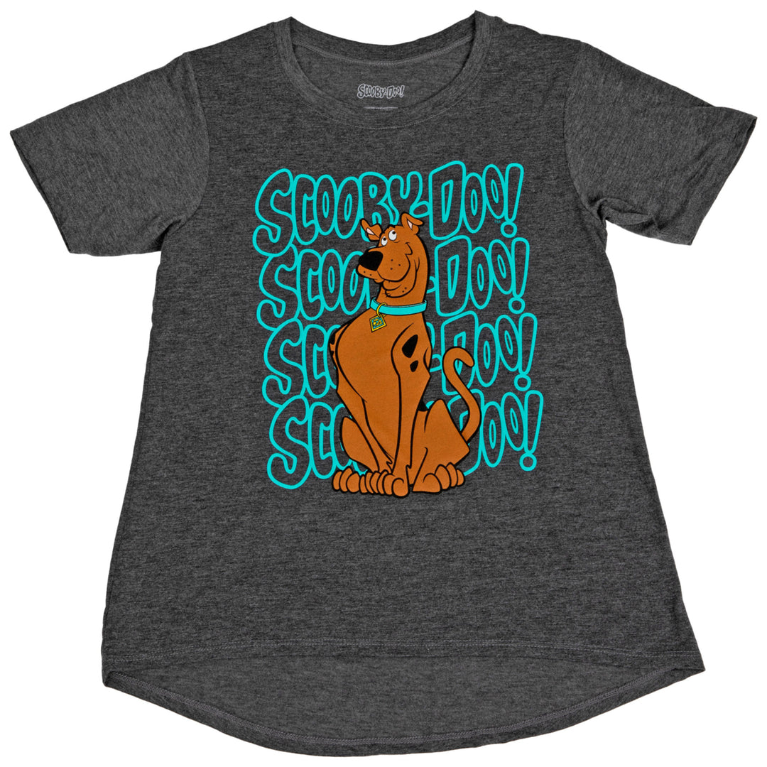 Scooby-Doo Character with Logo Print Womens T-Shirt Image 2