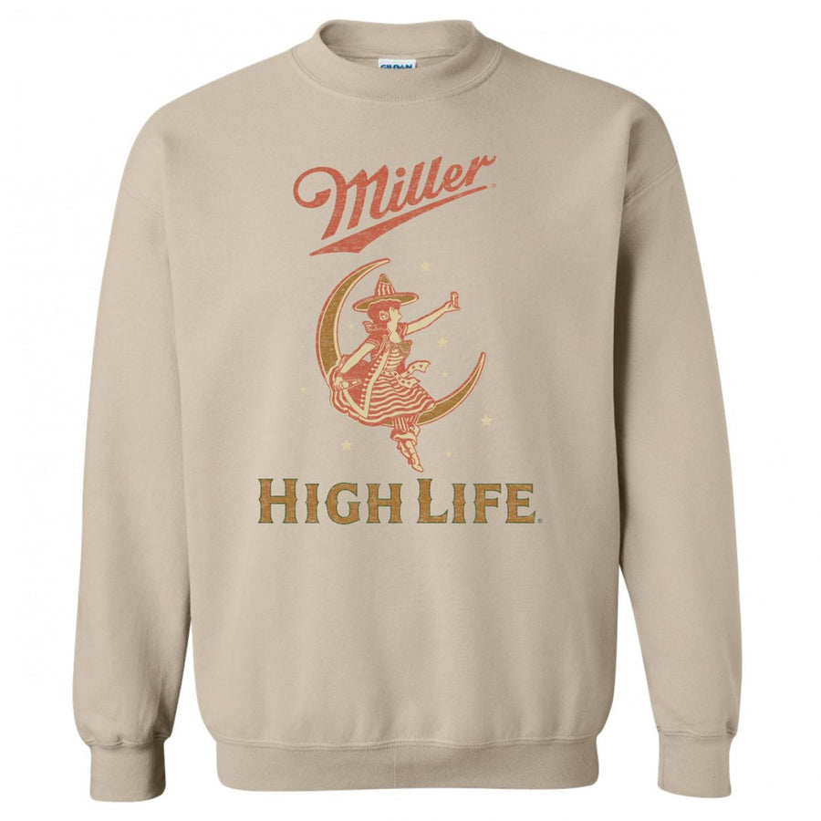 Miller High Life Girl In The Moon Crewneck Sweatshirt Image 1