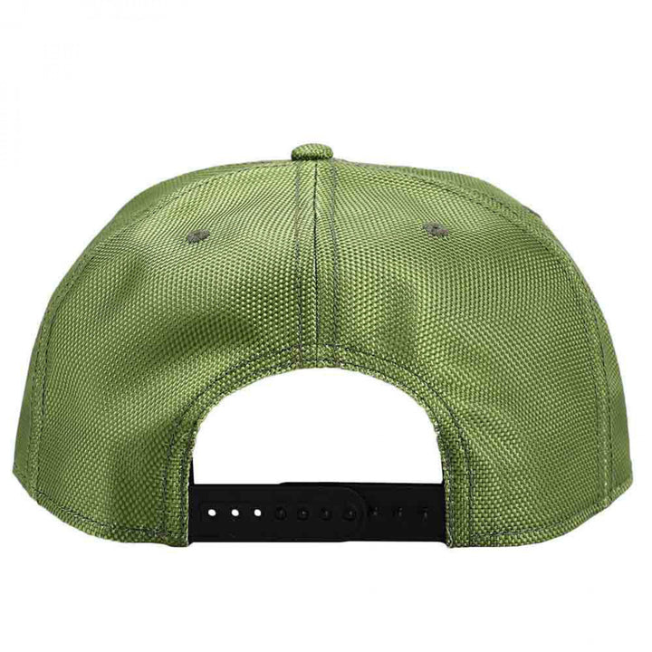 Halo Infinite Master Chief Helmet Flat Bill Snapback Hat Image 3