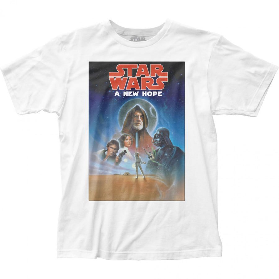 Star Wars Original Trilogy A Hope Ep. IV Poster T-Shirt Image 1