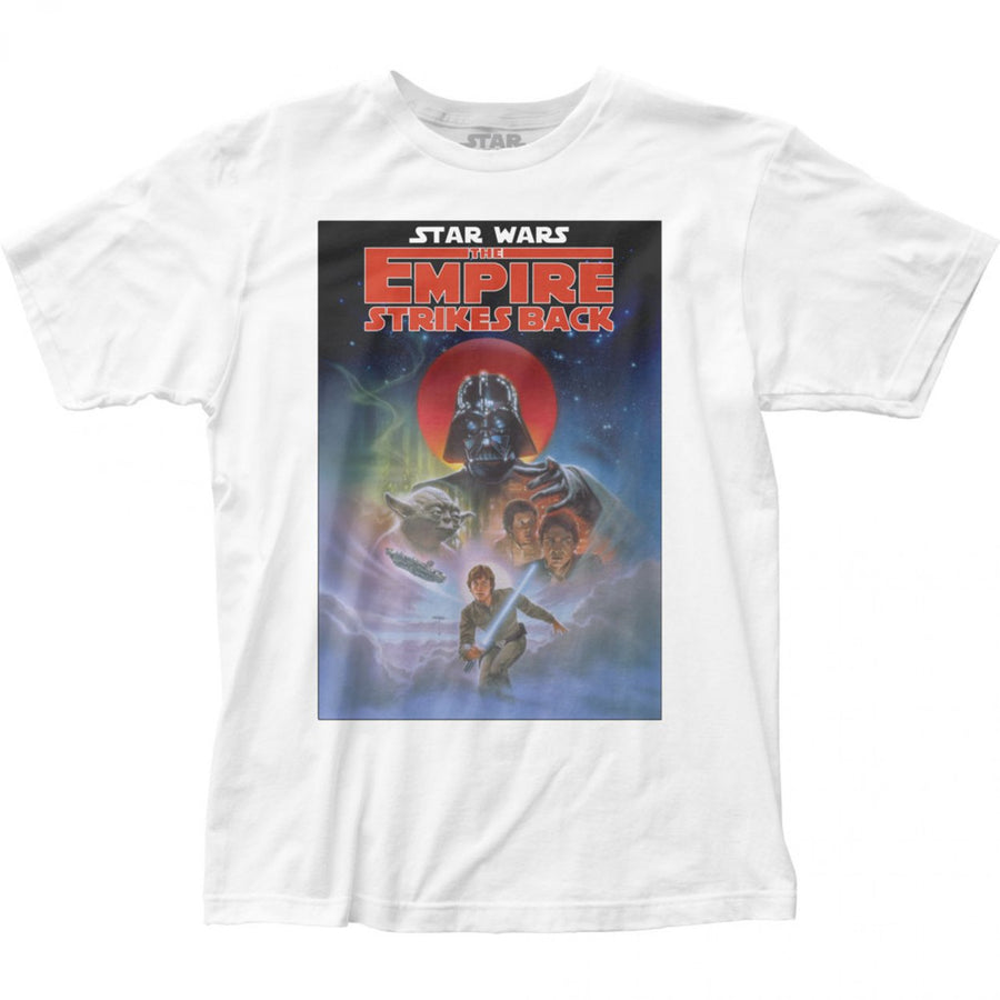 Star Wars Original Trilogy Empire Strikes Back Ep. V Poster T-Shirt Image 1