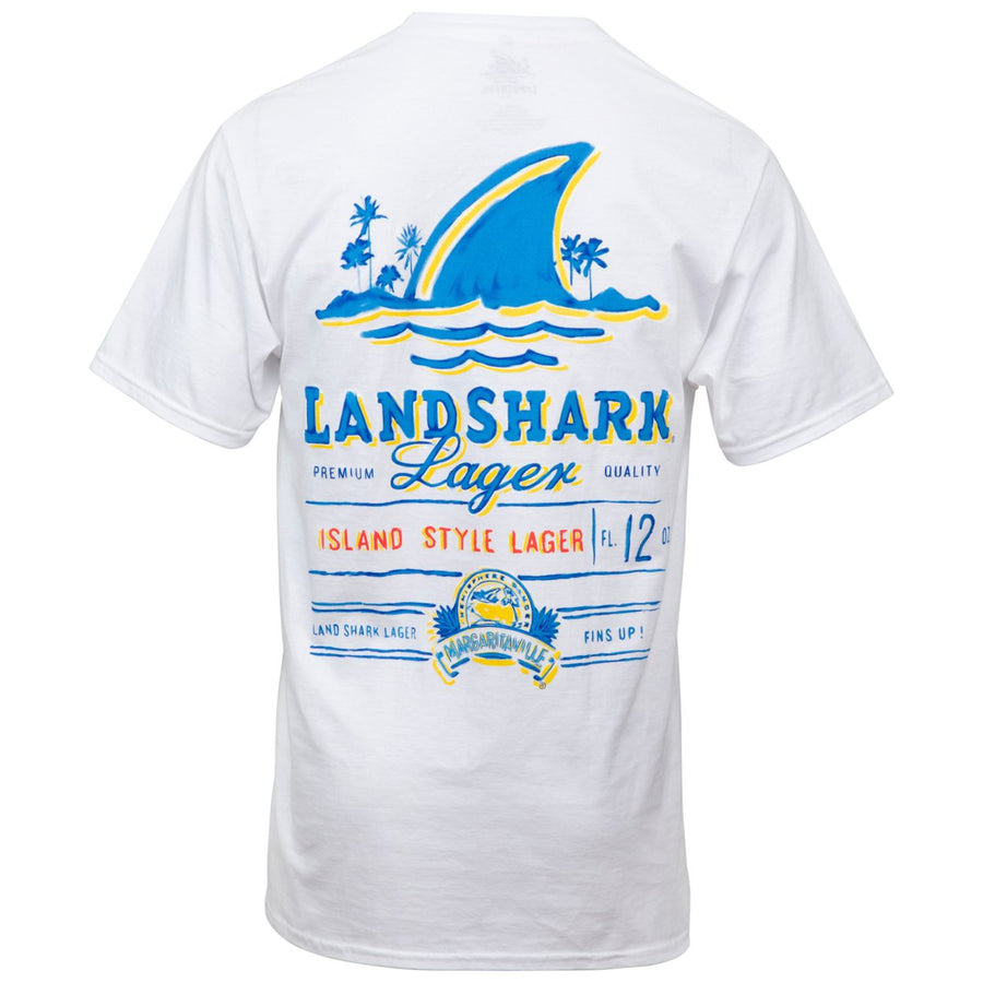 Landshark Premium Lager Front and Back Print T-Shirt Image 1