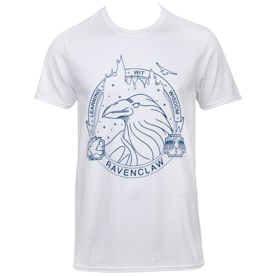 Harry Potter Ravenclaw House Crest Unisex T-Shirt Image 1