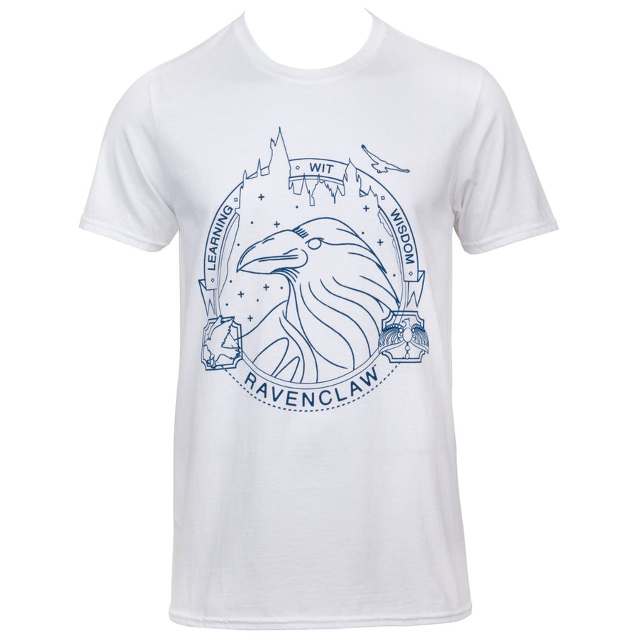 Harry Potter Ravenclaw House Crest Unisex T-Shirt Image 1