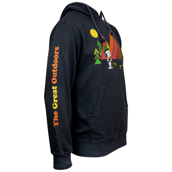 Peanuts Park Ranger Snoopy Dog The Great Outdoors Sweatshirt Image 2