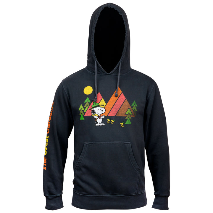 Peanuts Park Ranger Snoopy Dog The Great Outdoors Sweatshirt Image 4