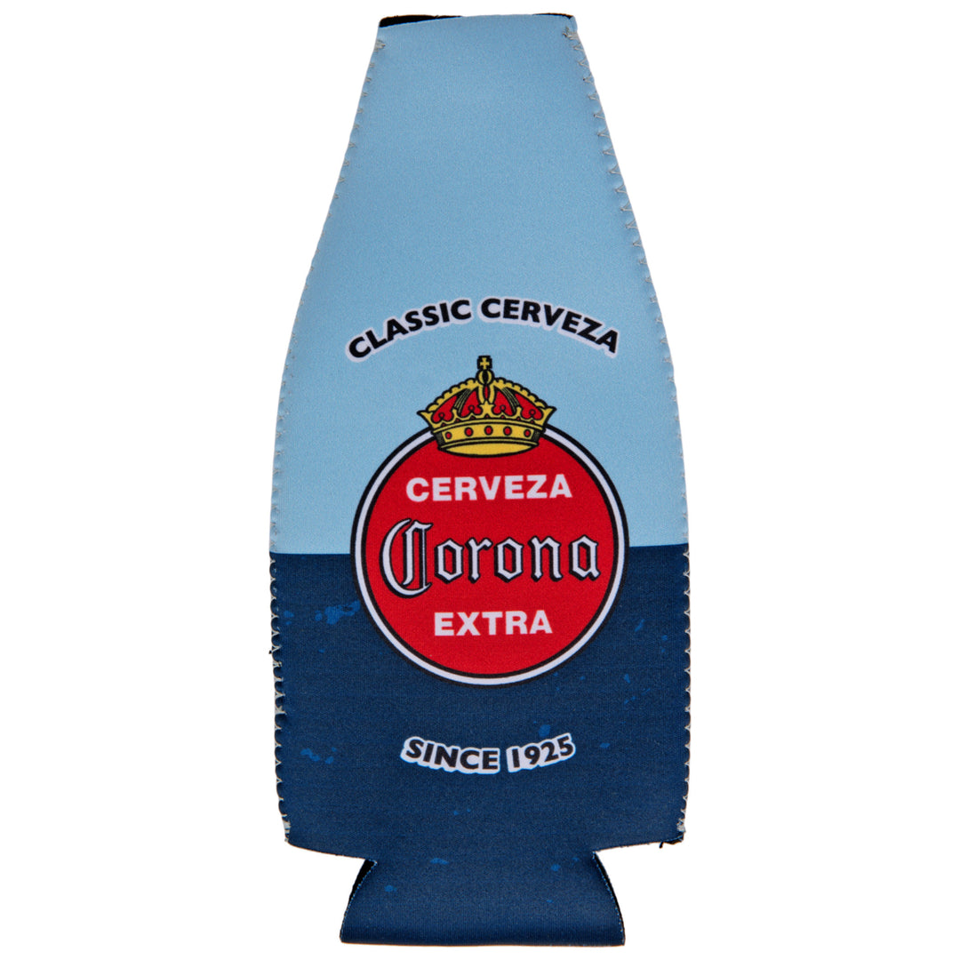 Corona Extra Cerveza Classic 1925 Label Print Zipped Bottle Sleeve Image 2