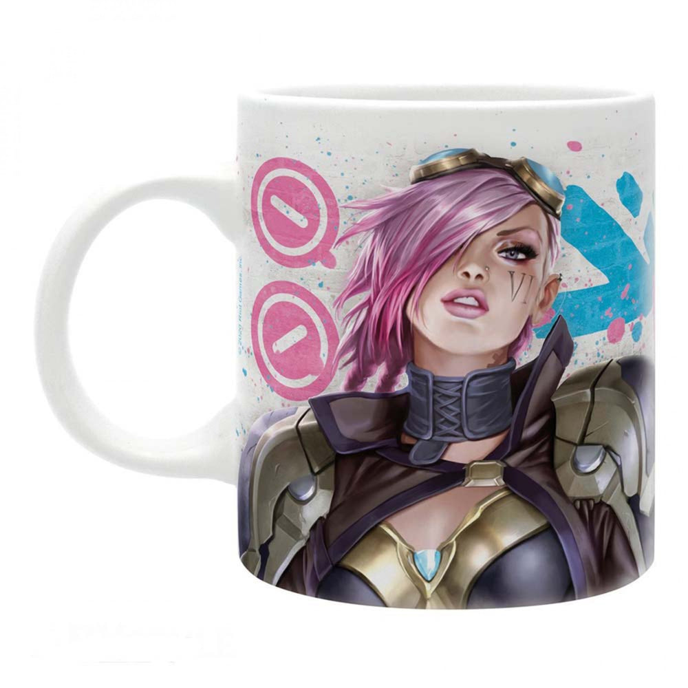 League of Legends Vi vs. Jinx 11oz. Ceramic Mug Image 2