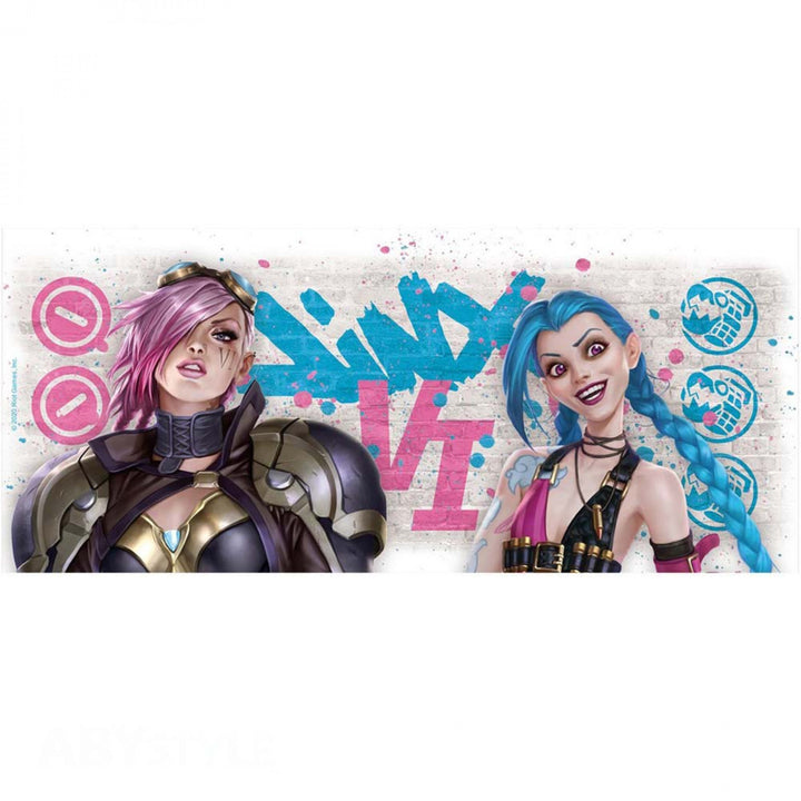 League of Legends Vi vs. Jinx 11oz. Ceramic Mug Image 4