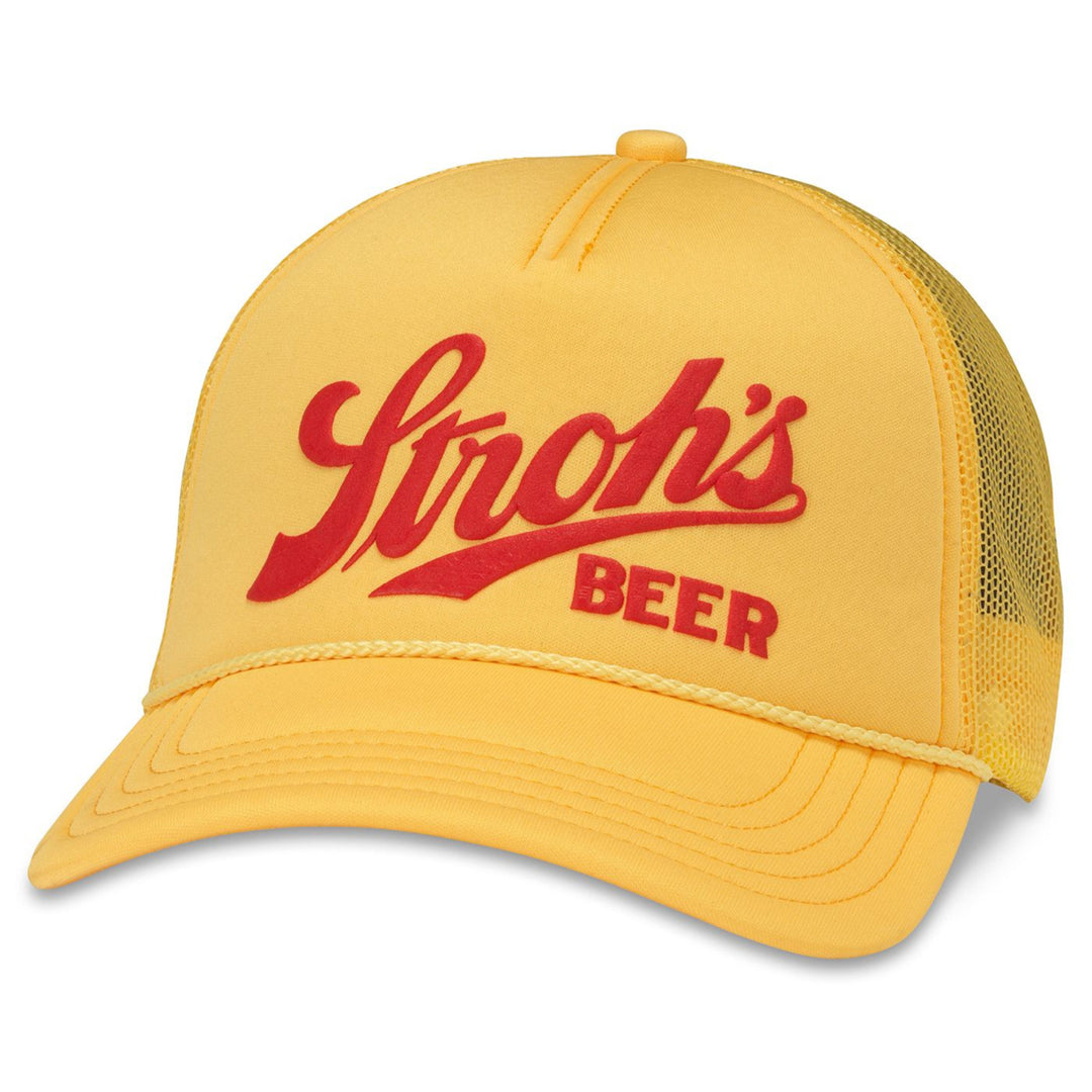 Stroh's Beer Foamy Valin Snapback Hat Image 1
