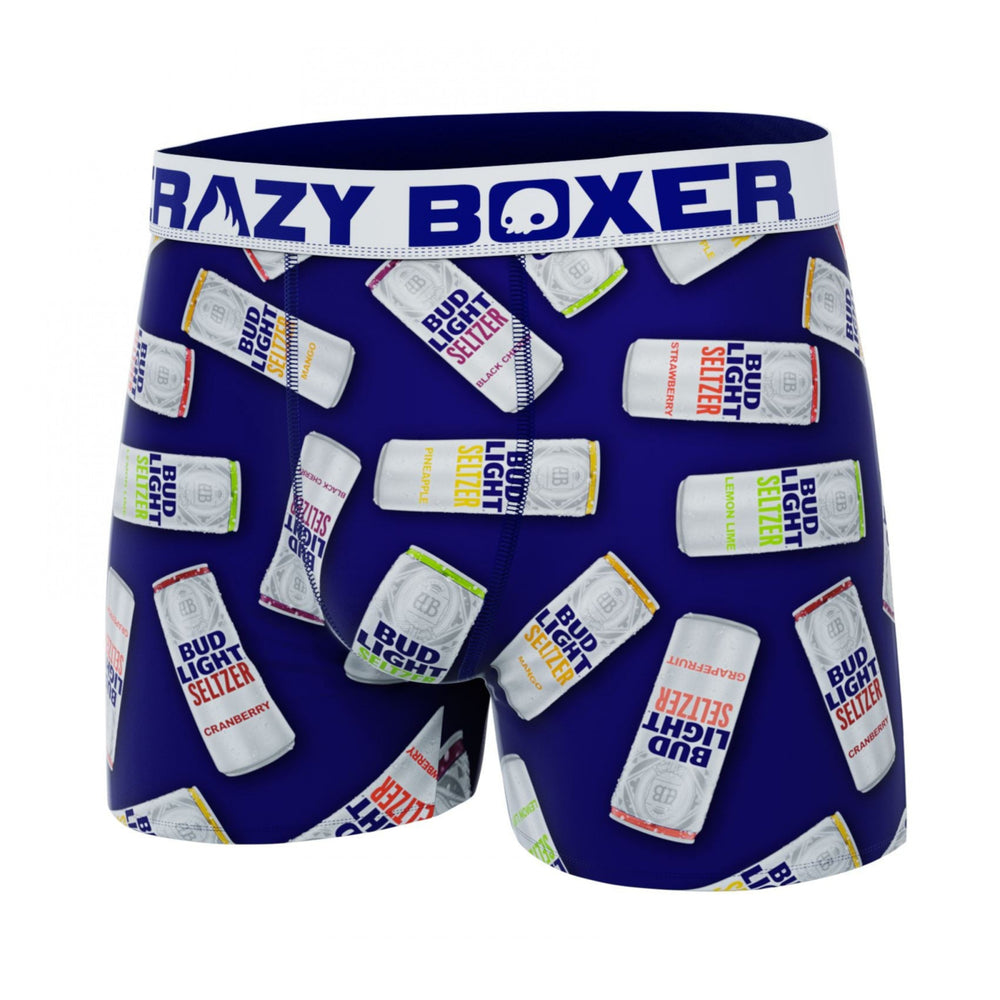 Crazy Boxer Bud Light Seltzer All Cans Print Mens Boxer Briefs Image 2