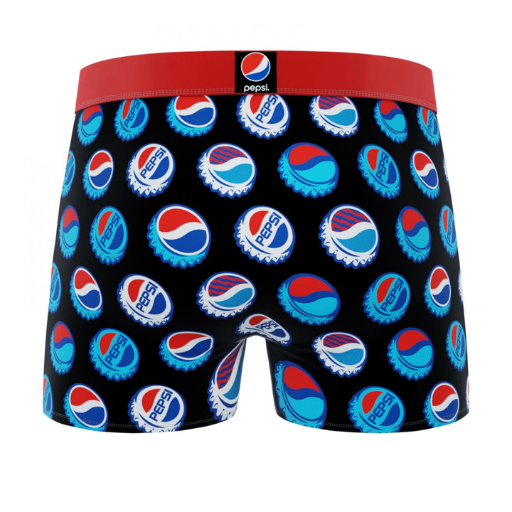 Crazy Boxer Pepsi Cola Logo Bottle Caps All Over Print Mens Boxer Briefs Image 3