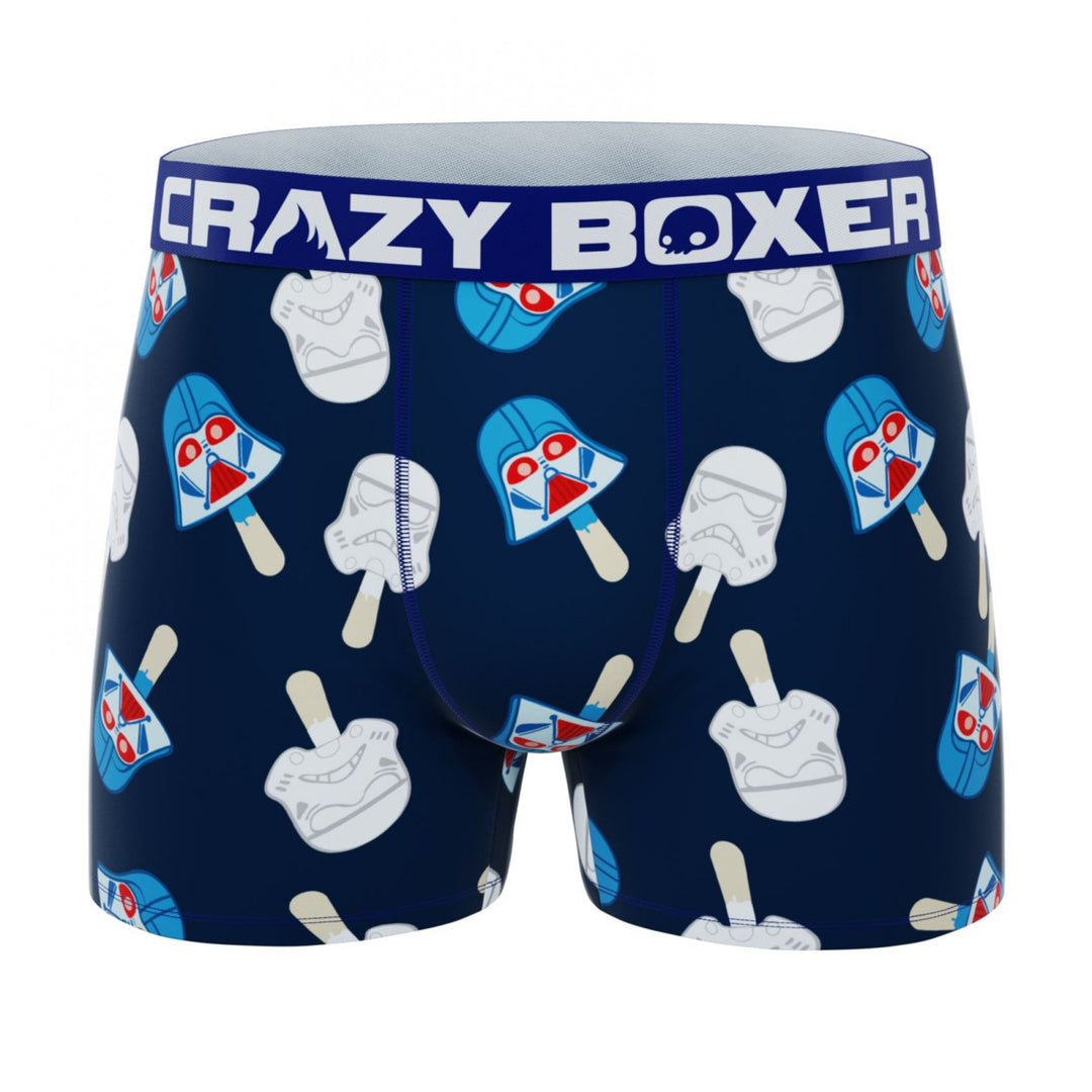 Crazy Boxer Star Wars Darth Vader Popsicle All Over Print Mens Boxer Briefs Image 1