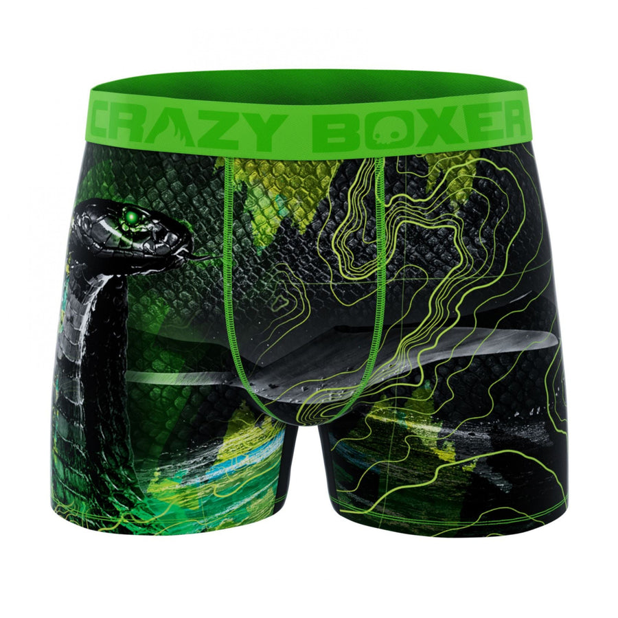 Crazy Boxer Outdoor Snake Mens Boxer Briefs Image 1