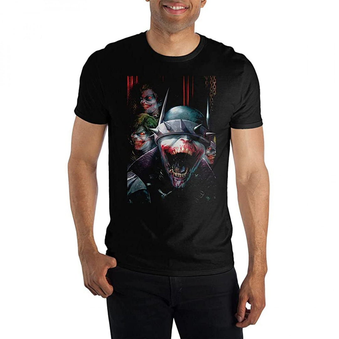 DC Comics The Batman Who Laughs with Jokers T-Shirt Image 1