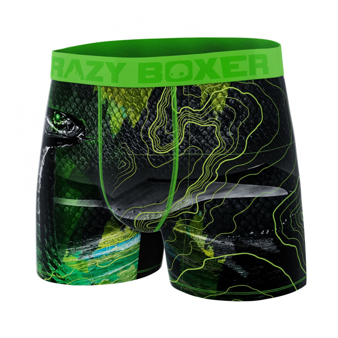 Crazy Boxer Outdoor Snake Mens Boxer Briefs Image 2