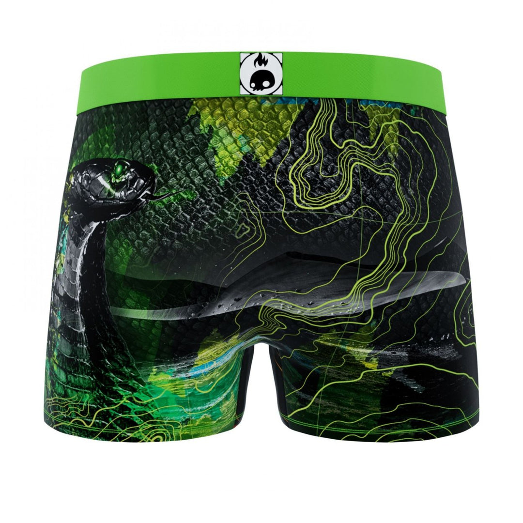 Crazy Boxer Outdoor Snake Mens Boxer Briefs Image 3