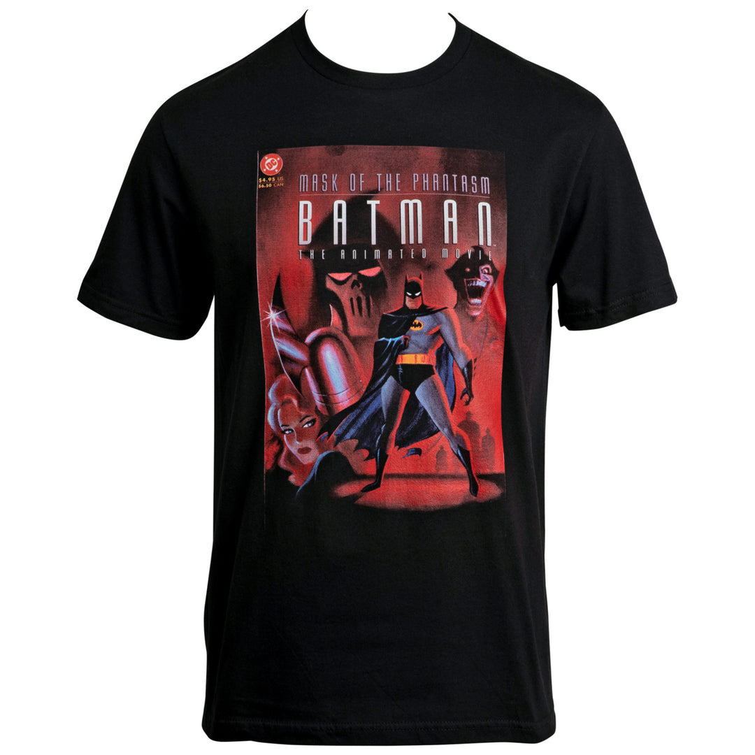 DC Comics Batman Mask of The Phantasm Poster T-Shirt Image 1