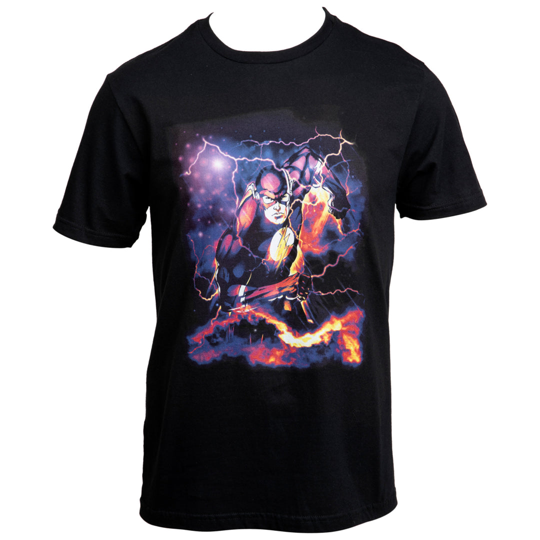 DC Comics The Flash Through Time and Space Itself T-Shirt Image 1