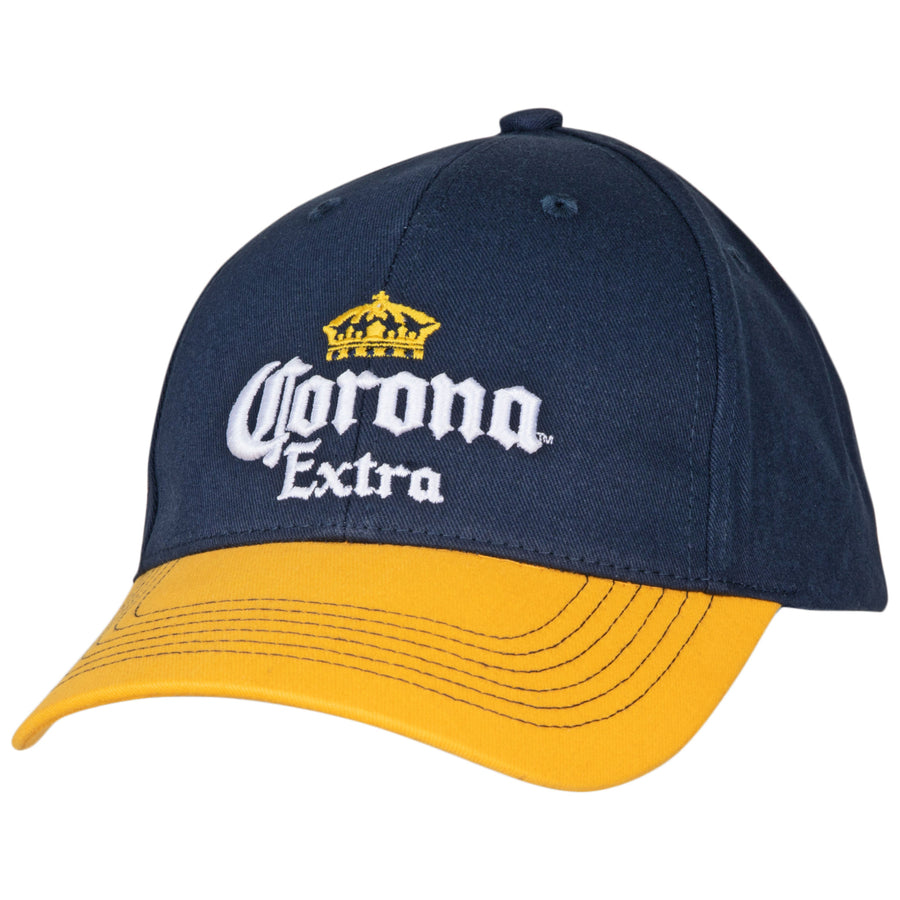 Corona Extra Crown Logo Adjustable Snapback Hat Image 1