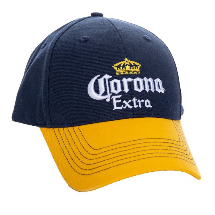 Corona Extra Crown Logo Adjustable Snapback Hat Image 4