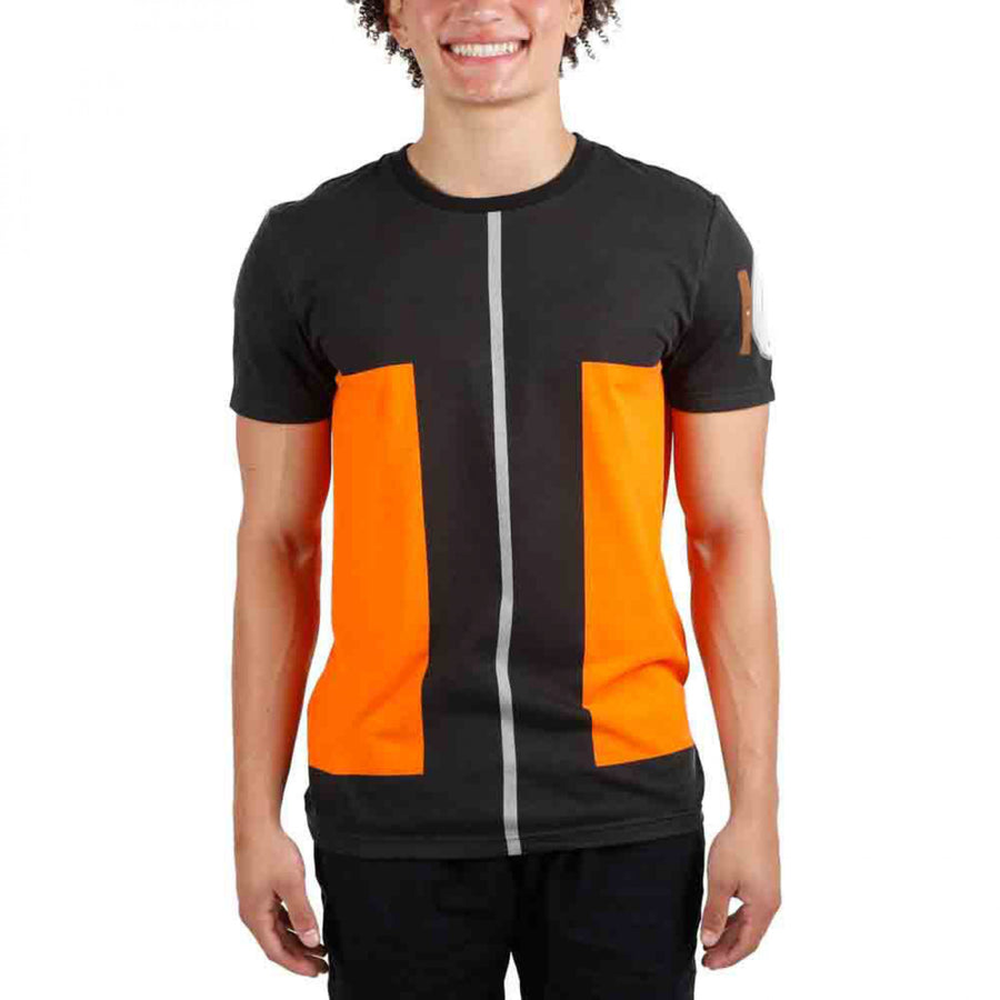 Naruto Uzumaki Naruto Jumpsuit Cosplay T-Shirt Image 1