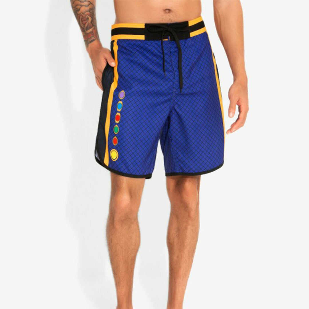 Avengers Thanos Infinity Stones Gauntlet Board Shorts Image 8