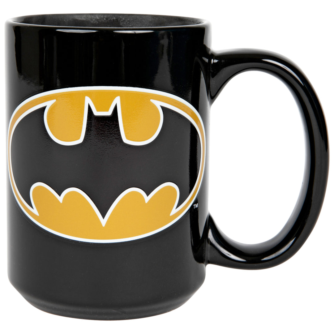 DC Comics Batman Classic Bat Symbol Color Change Mug Image 3