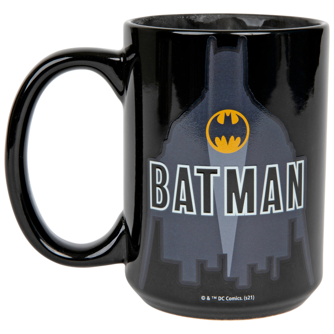 DC Comics Batman Classic Bat Symbol Color Change Mug Image 4