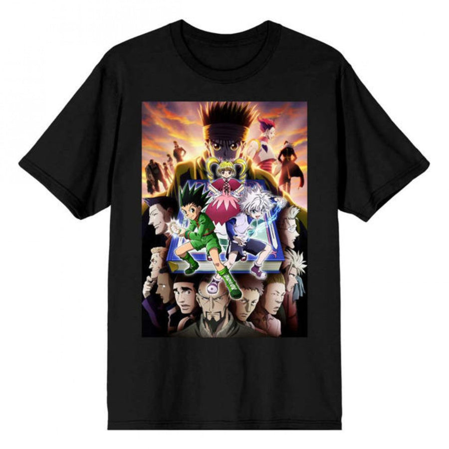 Hunter X Hunter Group Poster Characters T-Shirt Image 1