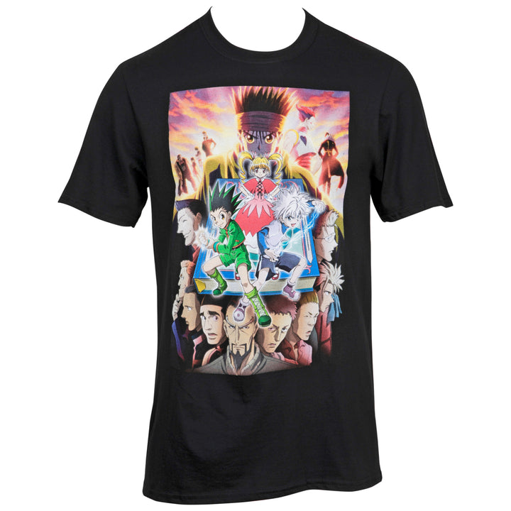 Hunter X Hunter Group Poster Characters T-Shirt Image 2