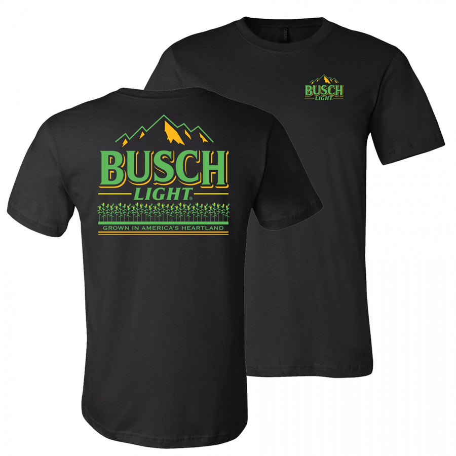 Busch Light Corn Field Front And Back T-Shirt Image 1