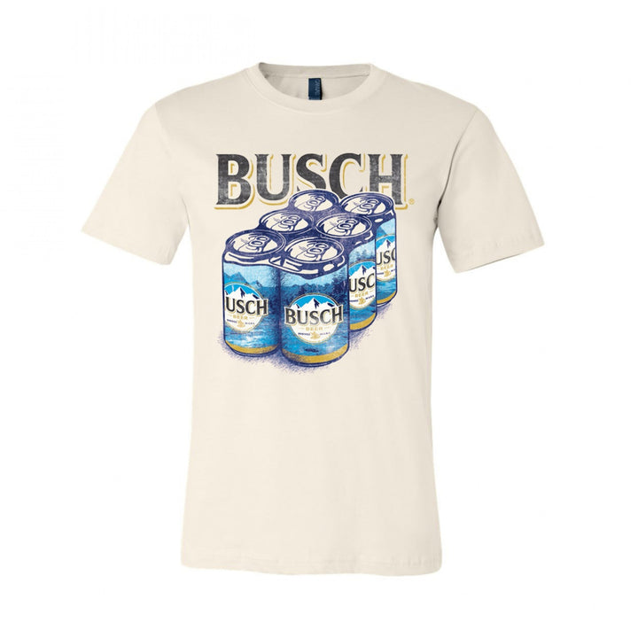 Busch Six Pack Logo T-Shirt Image 1