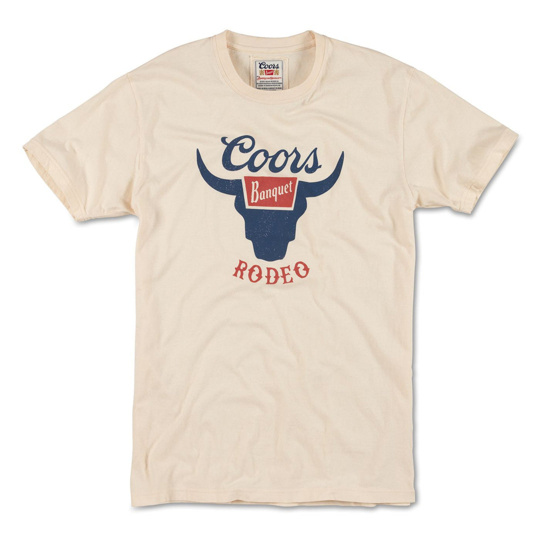 Coors Retro Style Logo Rodeo Symbol Brass Tacks T-Shirt Image 1