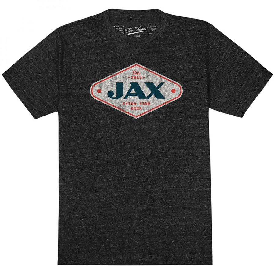 Jax Beer Logo Retro Style T-Shirt Image 1